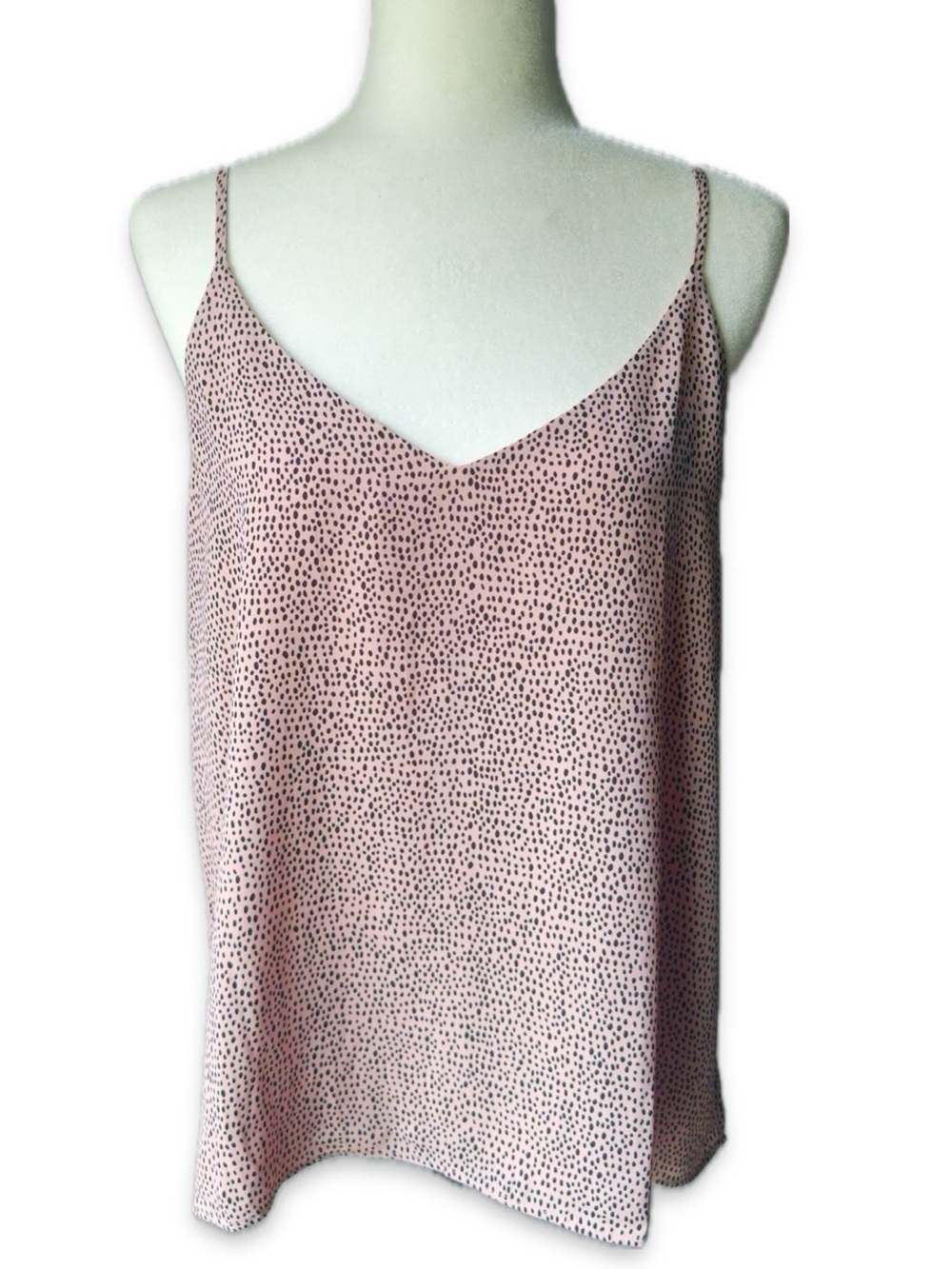 Reitmans Blush Pink Spotted V-Neck Cami